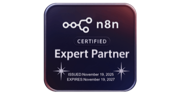 Badge Certified expert (N8N)