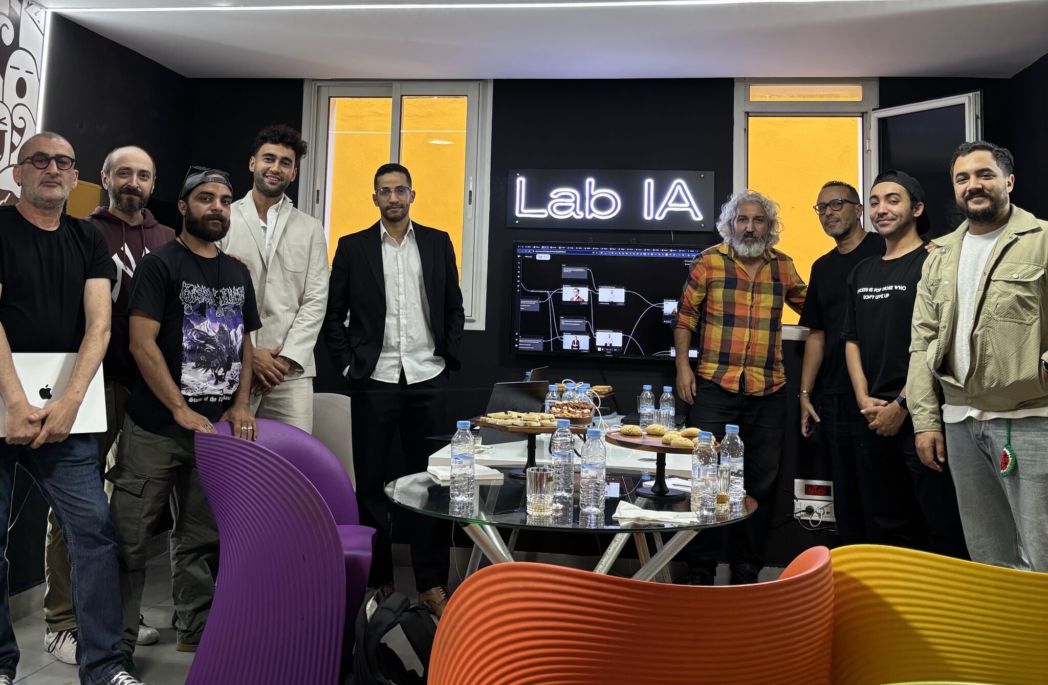 Formation IA d'une équipe création au Lab IA