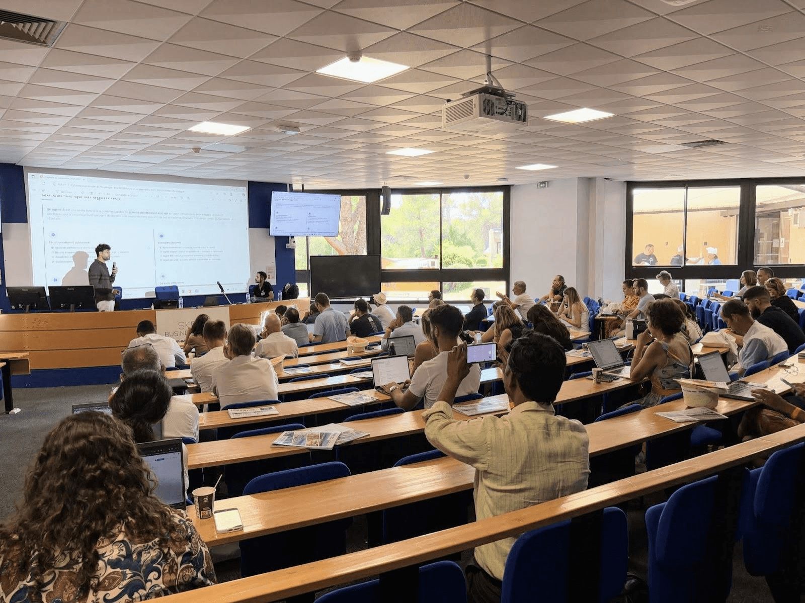 Formation AI Champions en amphithéâtre
